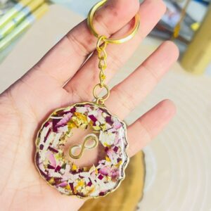 Rose Preservation Keychain