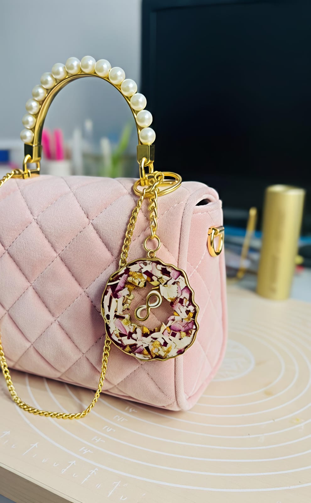 Rose Preservation Keychain - Image 2